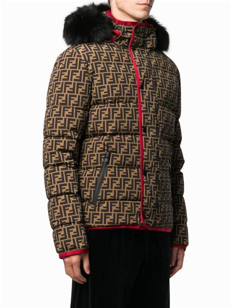 men fendi puffer jacket|farfetch Fendi puffer jacket.